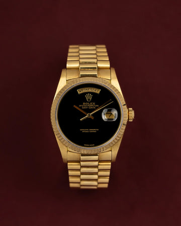 Rolex Day-Date 18038 'Onyx'