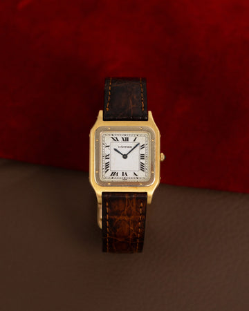 Cartier Santos Dumont Ref.96061 Deux Ors Extra-Plat 'Paris'