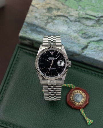 Rolex Datejust 16234 Black Dial