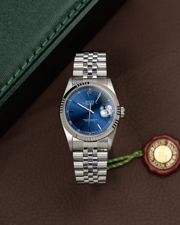 Rolex Datejust 16234 Blue Dial