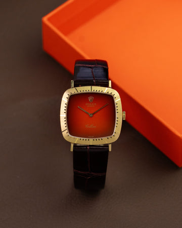 Rolex Cellini 4084 Red Vignette