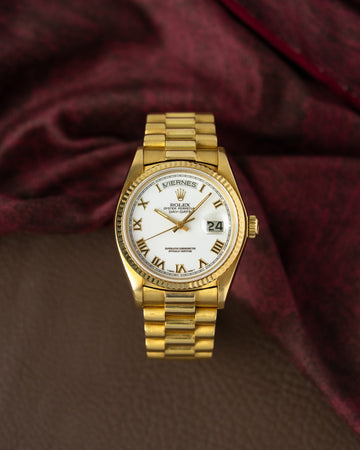 Rolex Day-Date Ref. 18038 White Roman Numerals