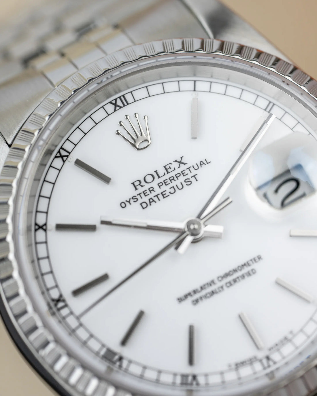 Rolex Datejust 16220 Porcelain