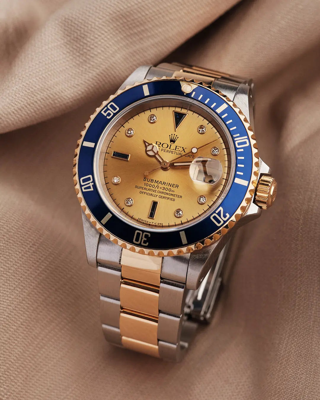 Rolex Submariner 16613 Serti Dial
