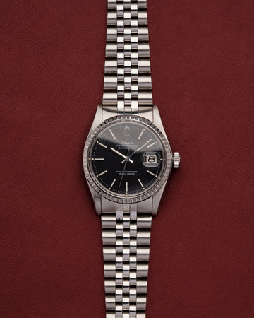 Rolex Datejust 1603 Black Confetti Dial