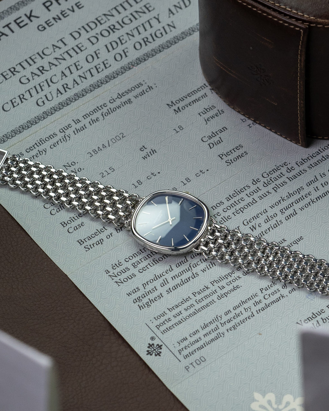 Patek Philippe White Gold Automatic 3844