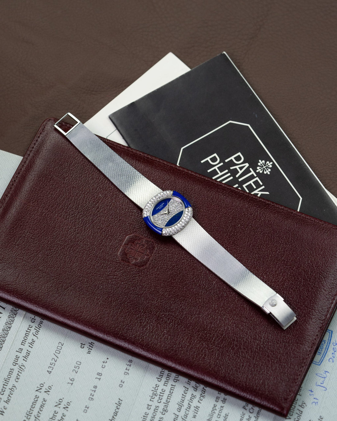 Patek Philippe Ref.4352 with Lapis Lazuli and Diamond Dial