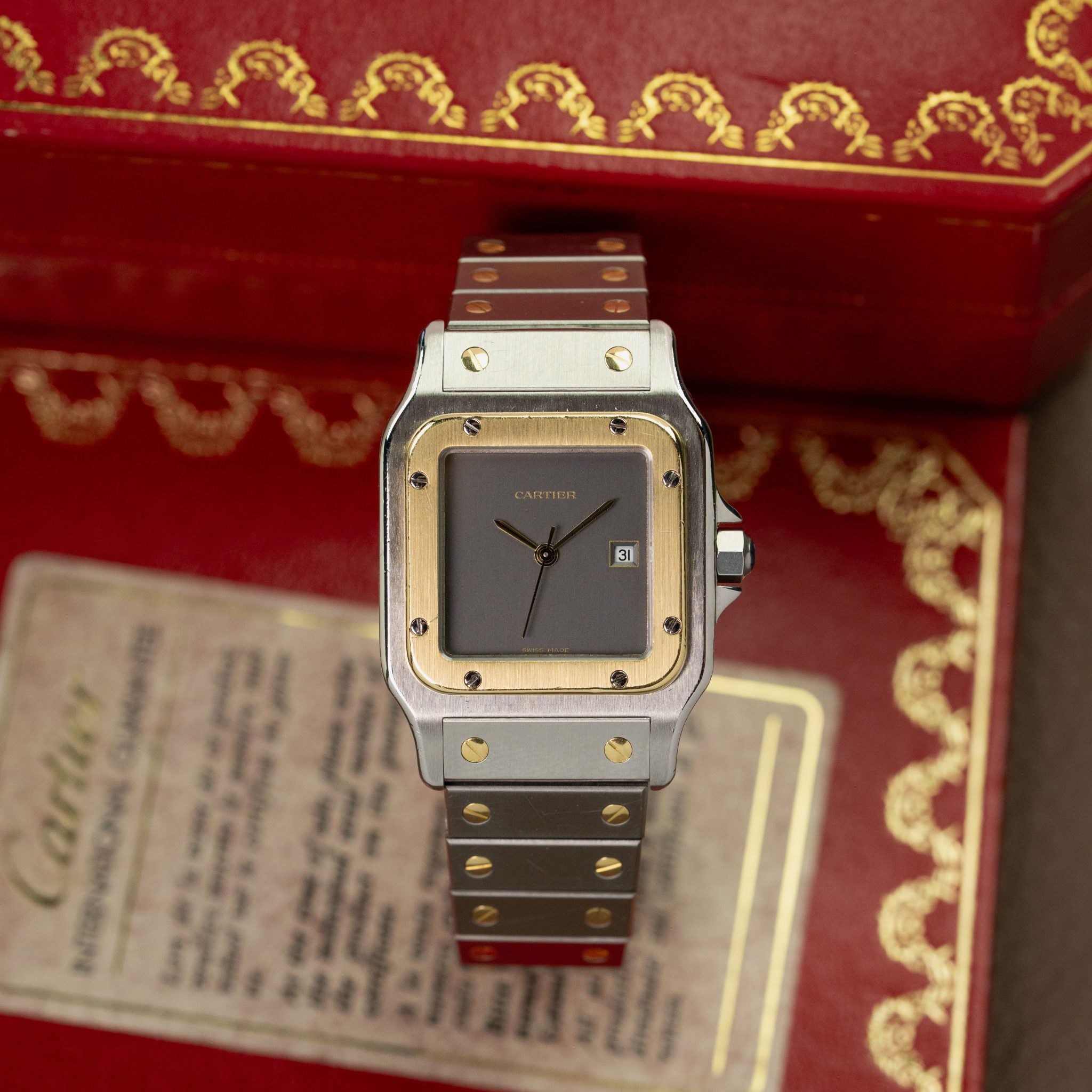 Cartier Santos Carree 2961 'Ghost' Full-Set