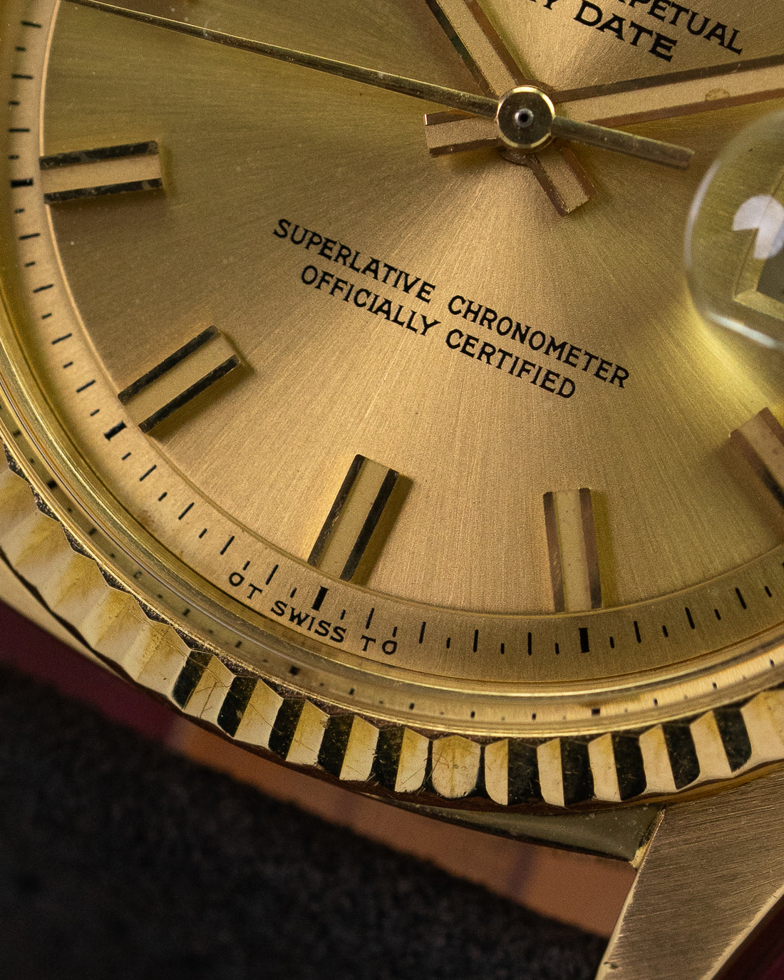 Rolex Day-Date 1803 Wide Boy Sigma Dial