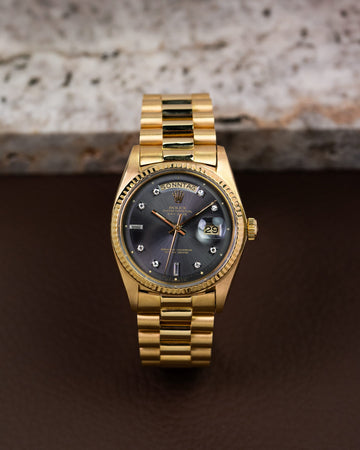 Rolex Day-Date 1803 Grey Diamond Sigma Dial