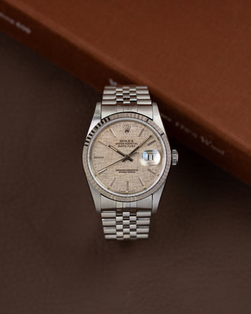 Rolex Datejust Ref. 16234 Linen Dial