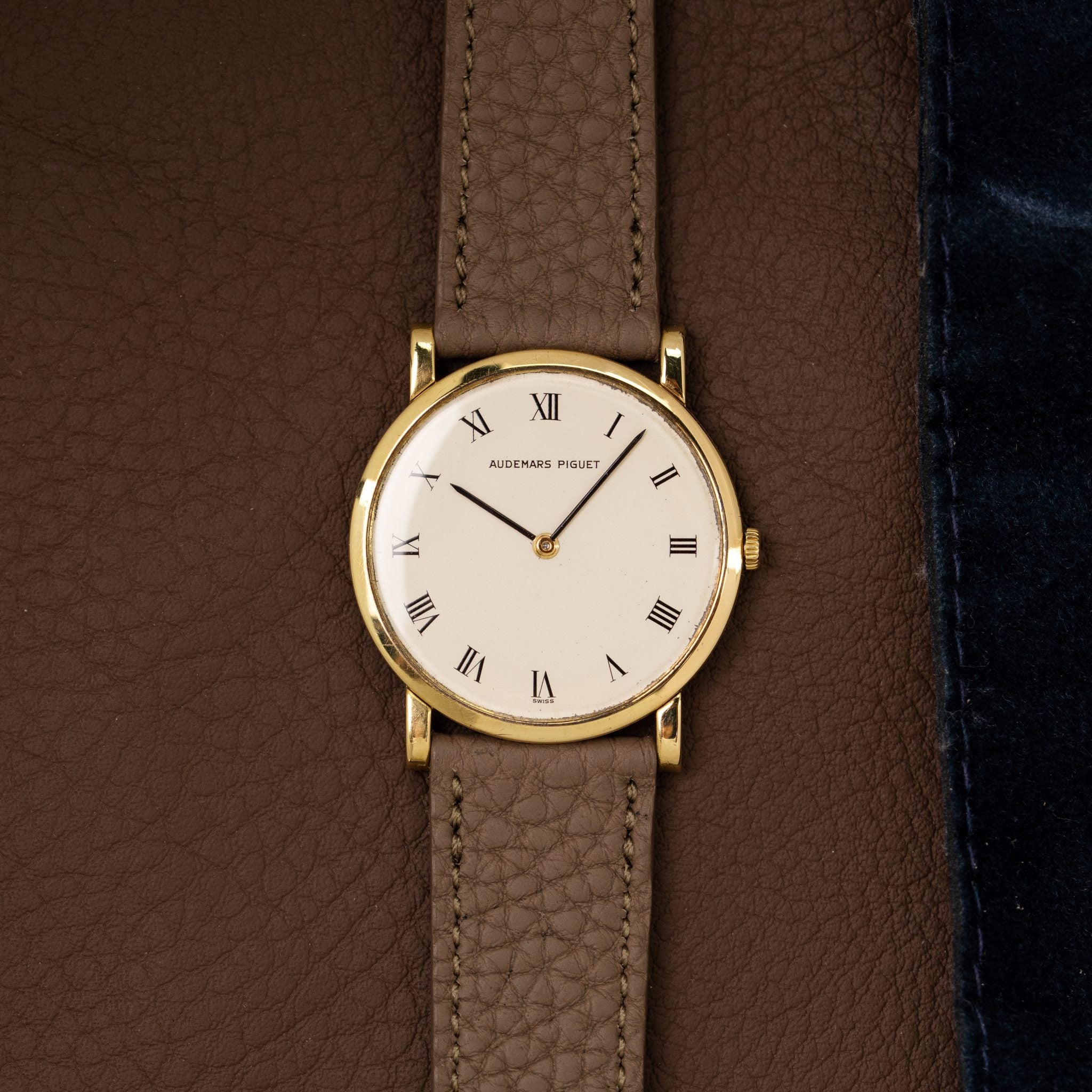 Audemars Piguet Ultra Thin Dress Watch 18K Yellow Gold