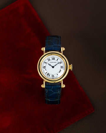 Cartier Diabolo 1460 18K Yellow Gold Handwound