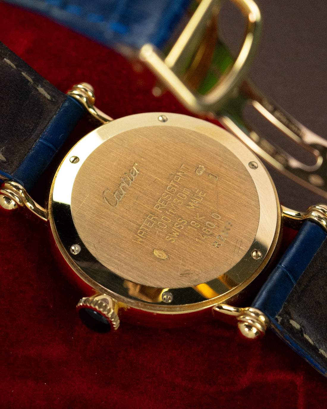 Cartier Diabolo 1460 18K Yellow Gold Handwound