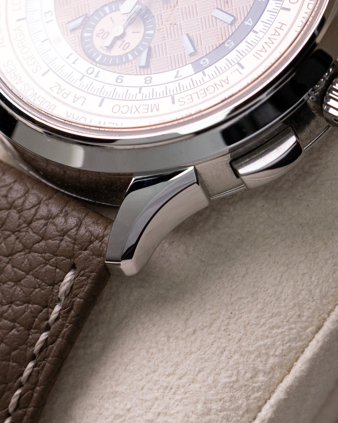 Patek Philippe World Time Chronograph Flyback 5935A-001 Salmon