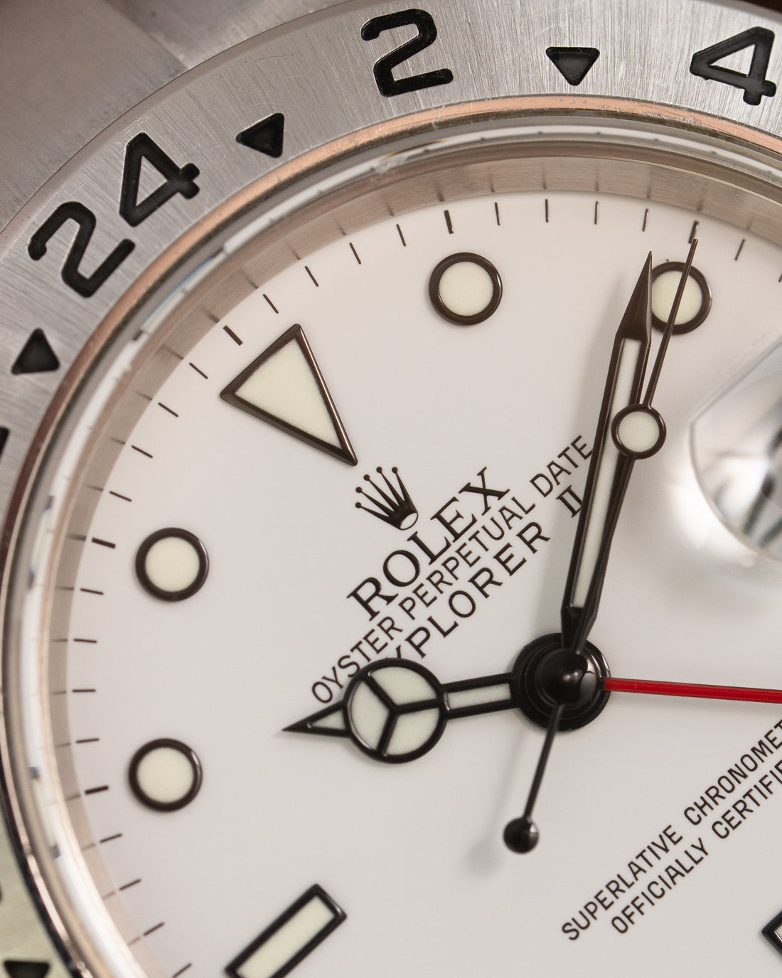 Rolex Explorer II Ref. 16570 White Dial