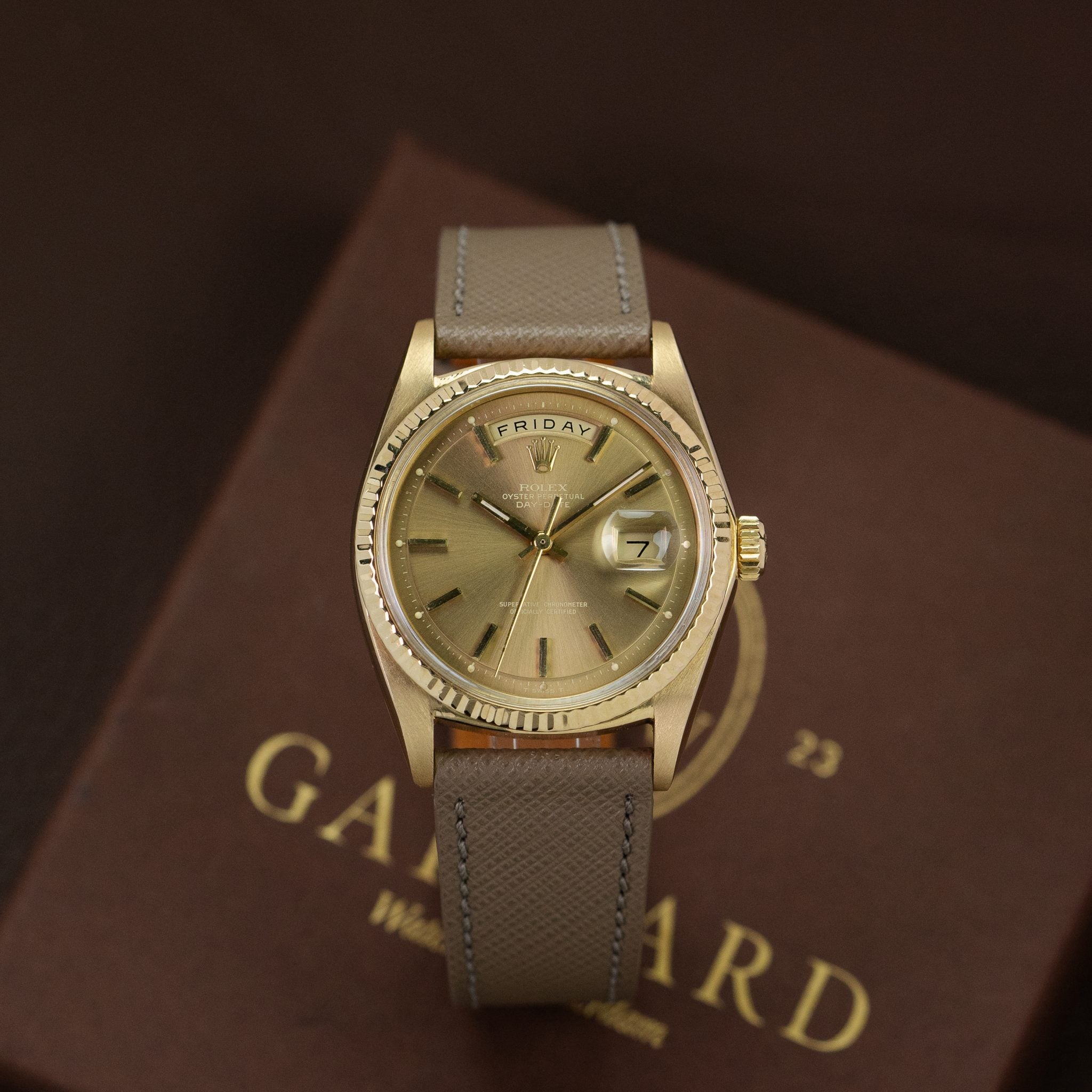 Rolex Day-Date 1803 Brown Havana Dial