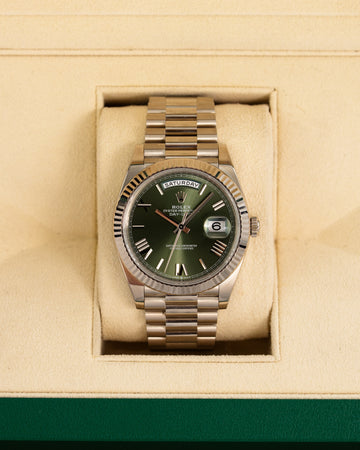 Rolex Day-Date 40 Ref. 228239 Olive Green