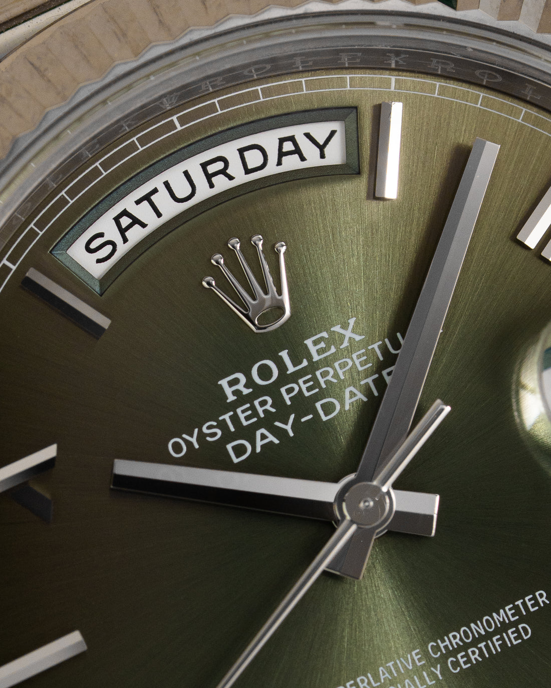 Rolex Day-Date 40 Ref. 228239 Olive Green