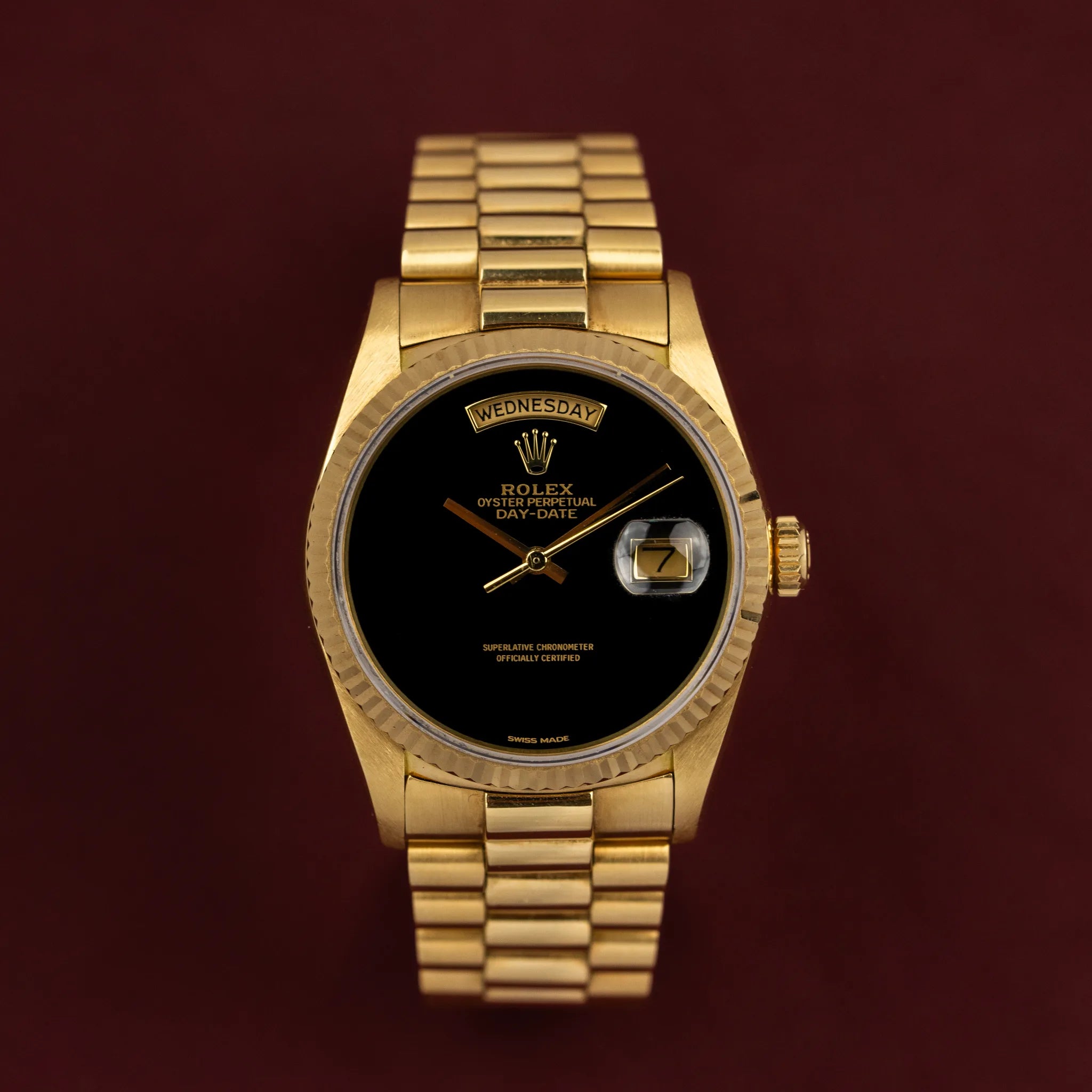 Rolex Day-Date 18038 'Onyx'