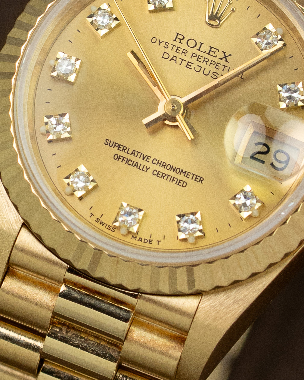 Rolex Lady-Datejust Ref. 69178 Champagne Diamonds
