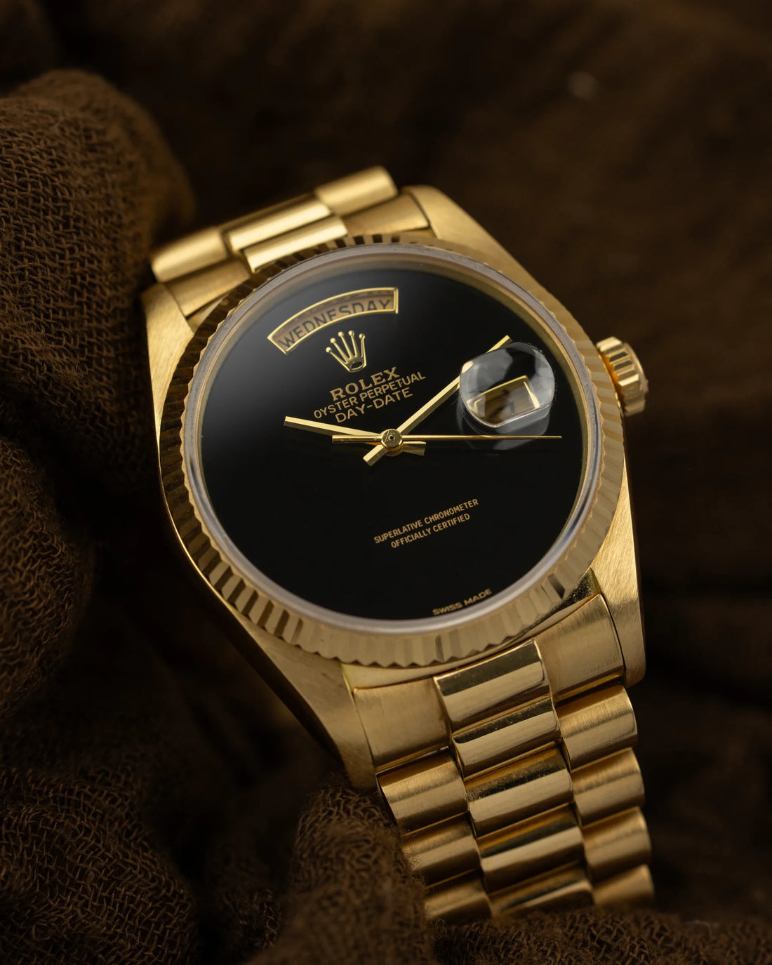 Rolex Day-Date 18038 'Onyx'