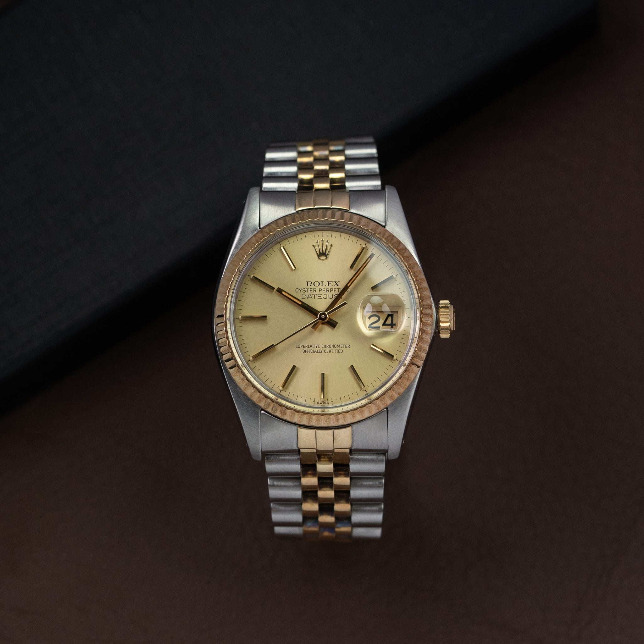 Rolex Datejust 16013 Champagne Dial