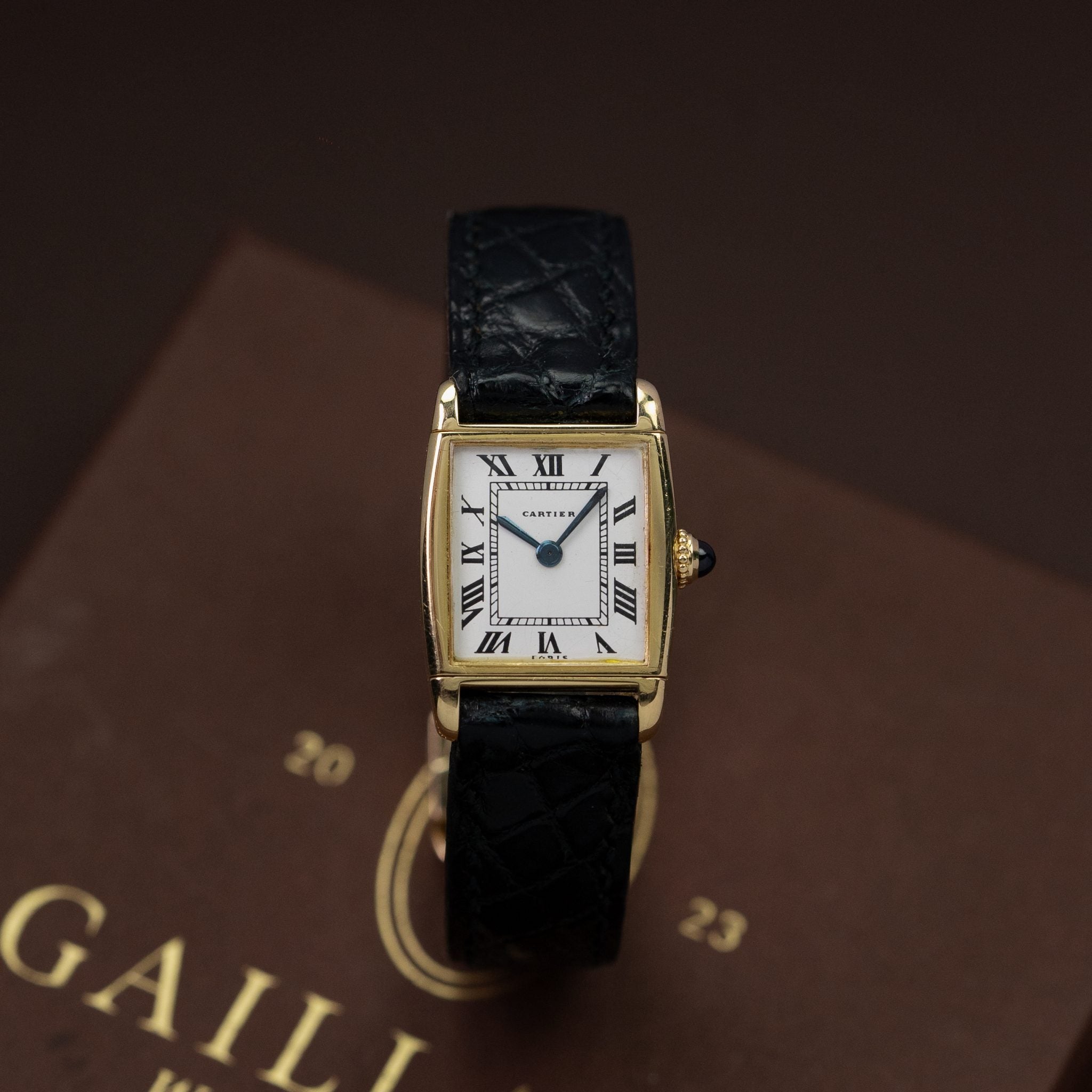 Cartier Tank Reverso Small 18K 'Paris'