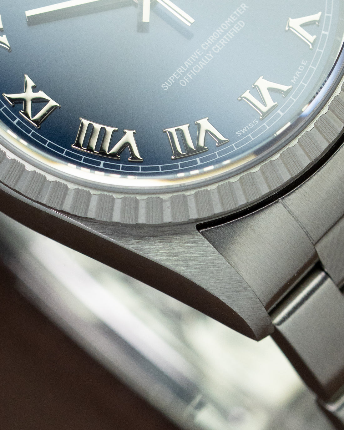 Rolex Datejust 16220 Blue Dial Roman Numerals