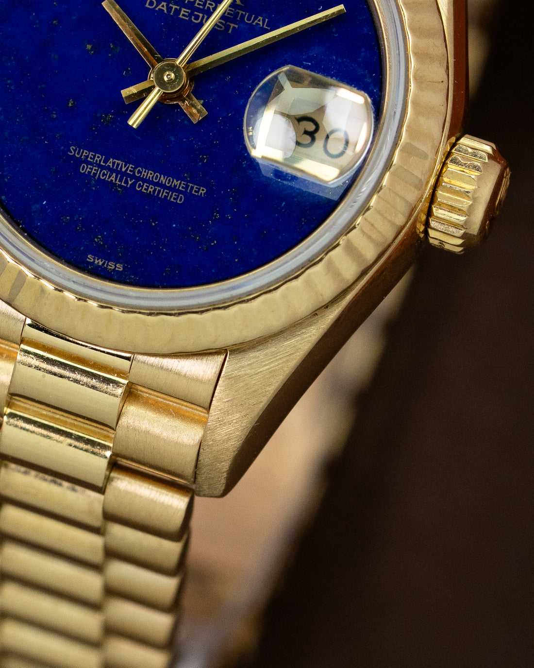 Rolex Lady-Datejust 69178 Lapis Dial