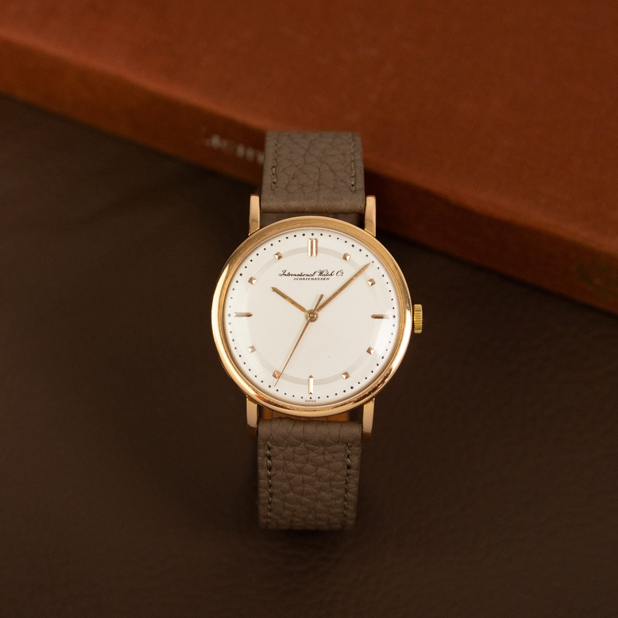 IWC Dress Watch 18K Rose Gold Manual Winding
