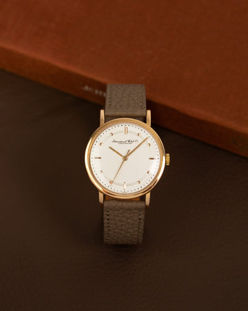 IWC Dress Watch 18K Rose Gold Manual Winding