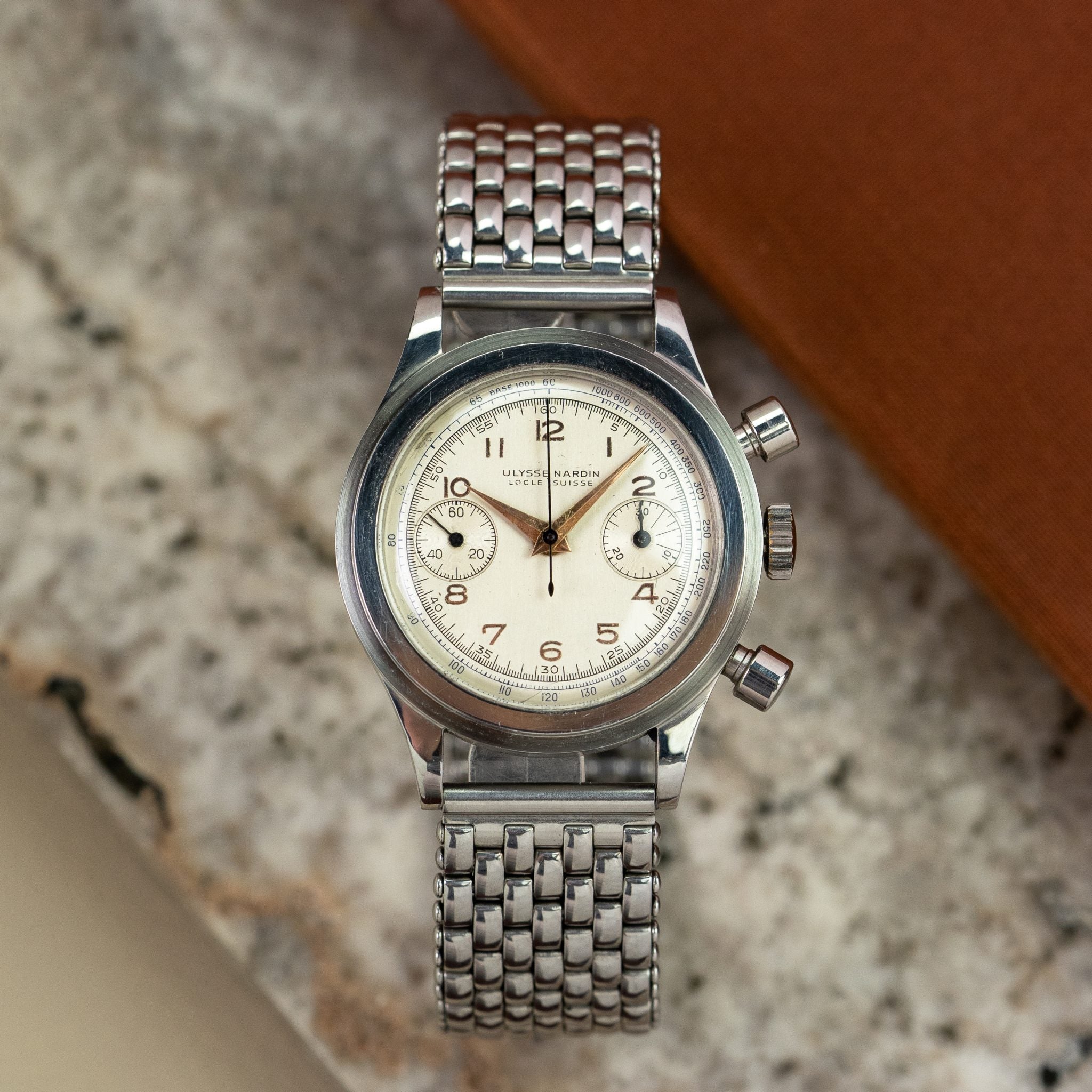 Ulysse Nardin 1950's 'Chronograph'