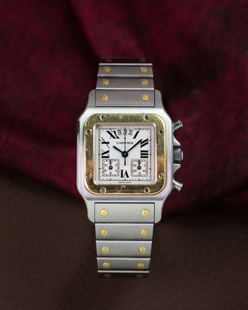 Cartier Santos Galbée Chronograph Ref.2425