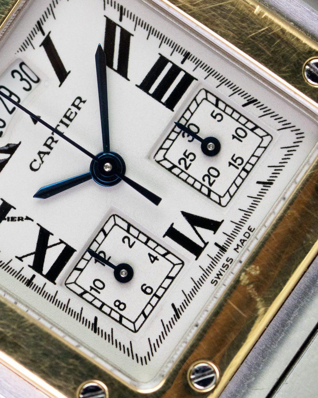 Cartier Santos Galbée Chronograph Ref.2425