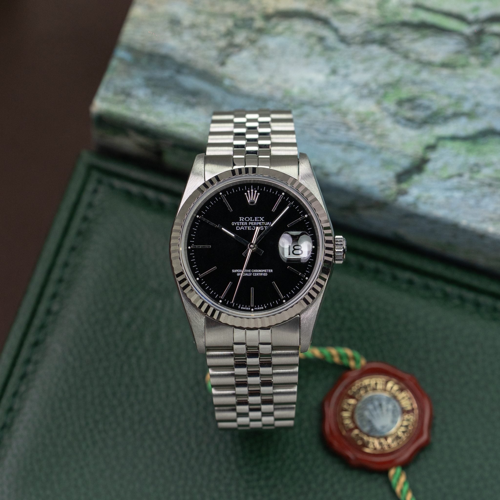 Rolex Datejust 16234 Black Dial