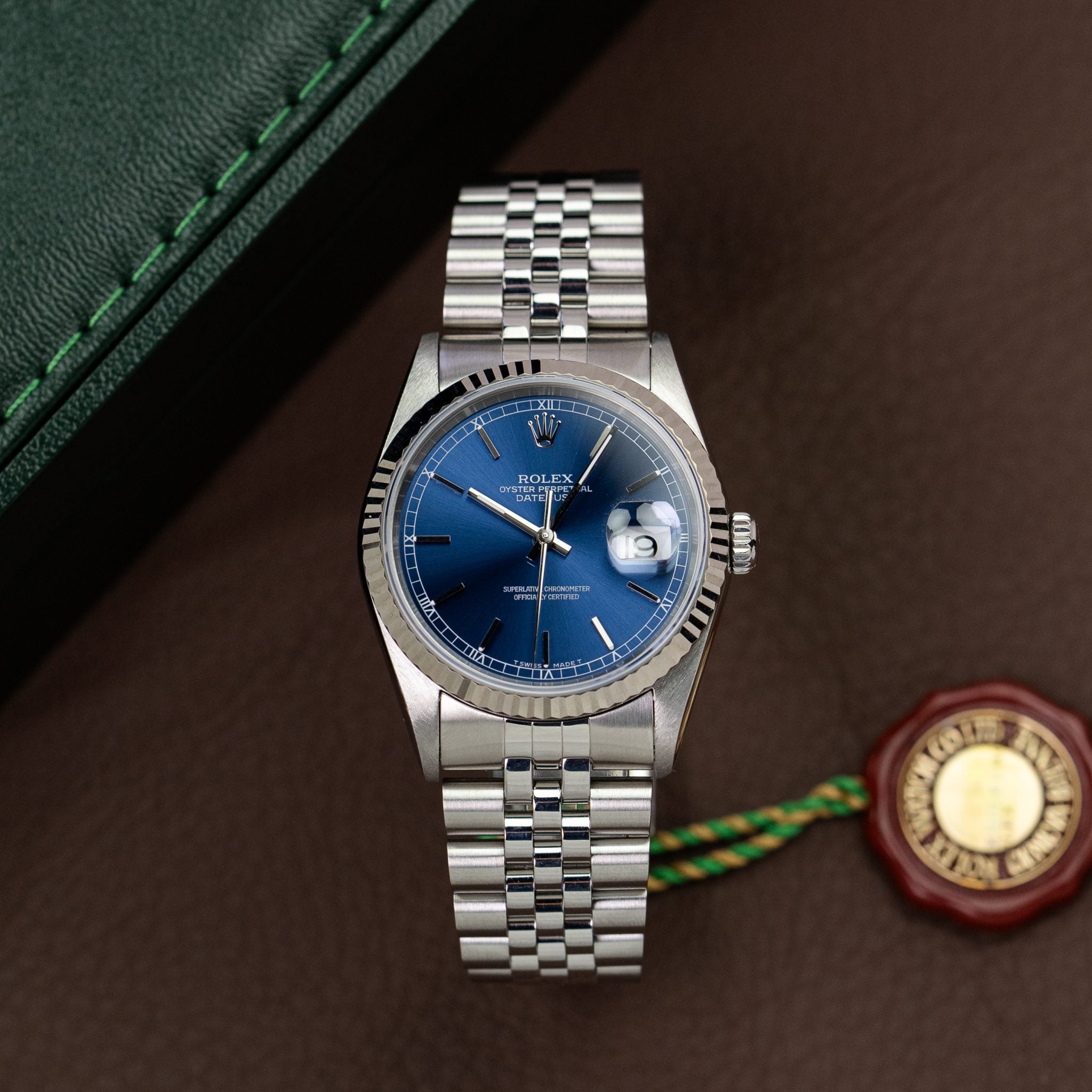 Rolex Datejust 16234 Blue Dial