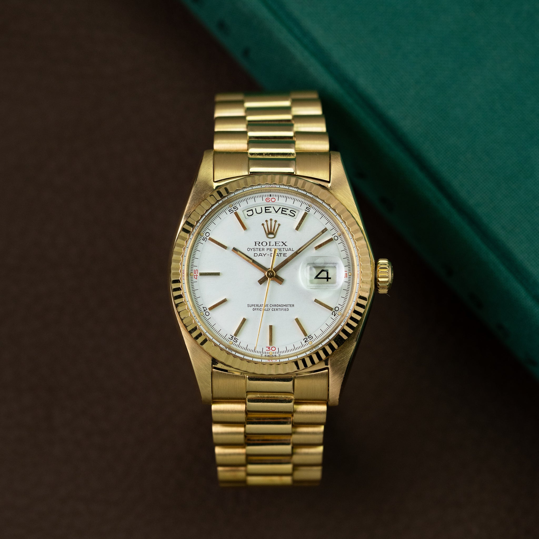 Rolex Day-Date 1803 "Red Quarters"