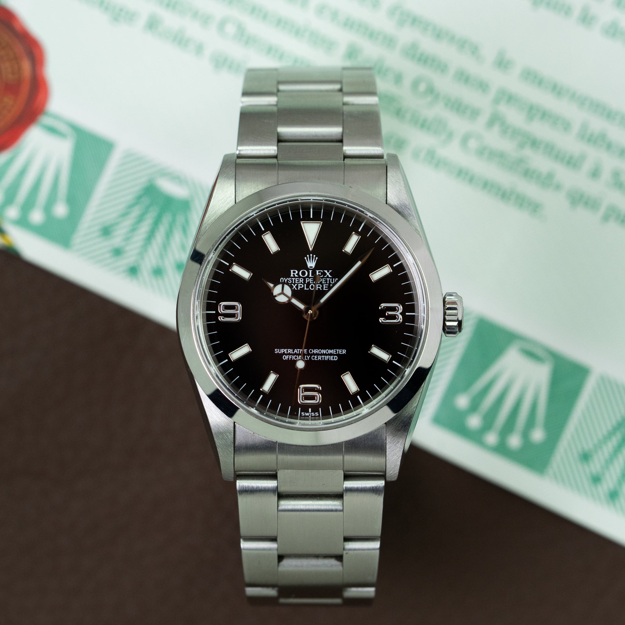 Rolex Explorer 14270 'Papers'