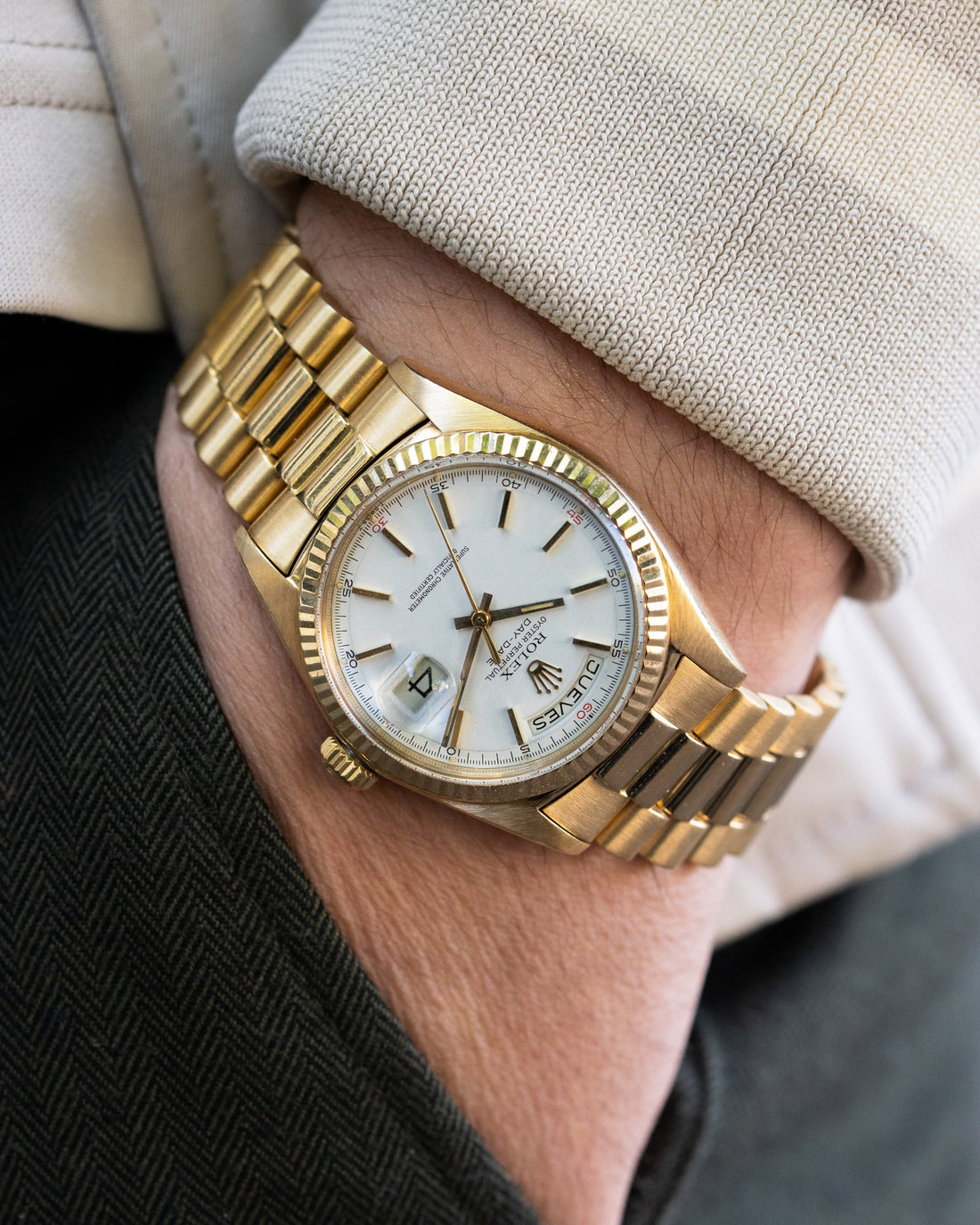 Rolex Day-Date 1803 "Red Quarters"