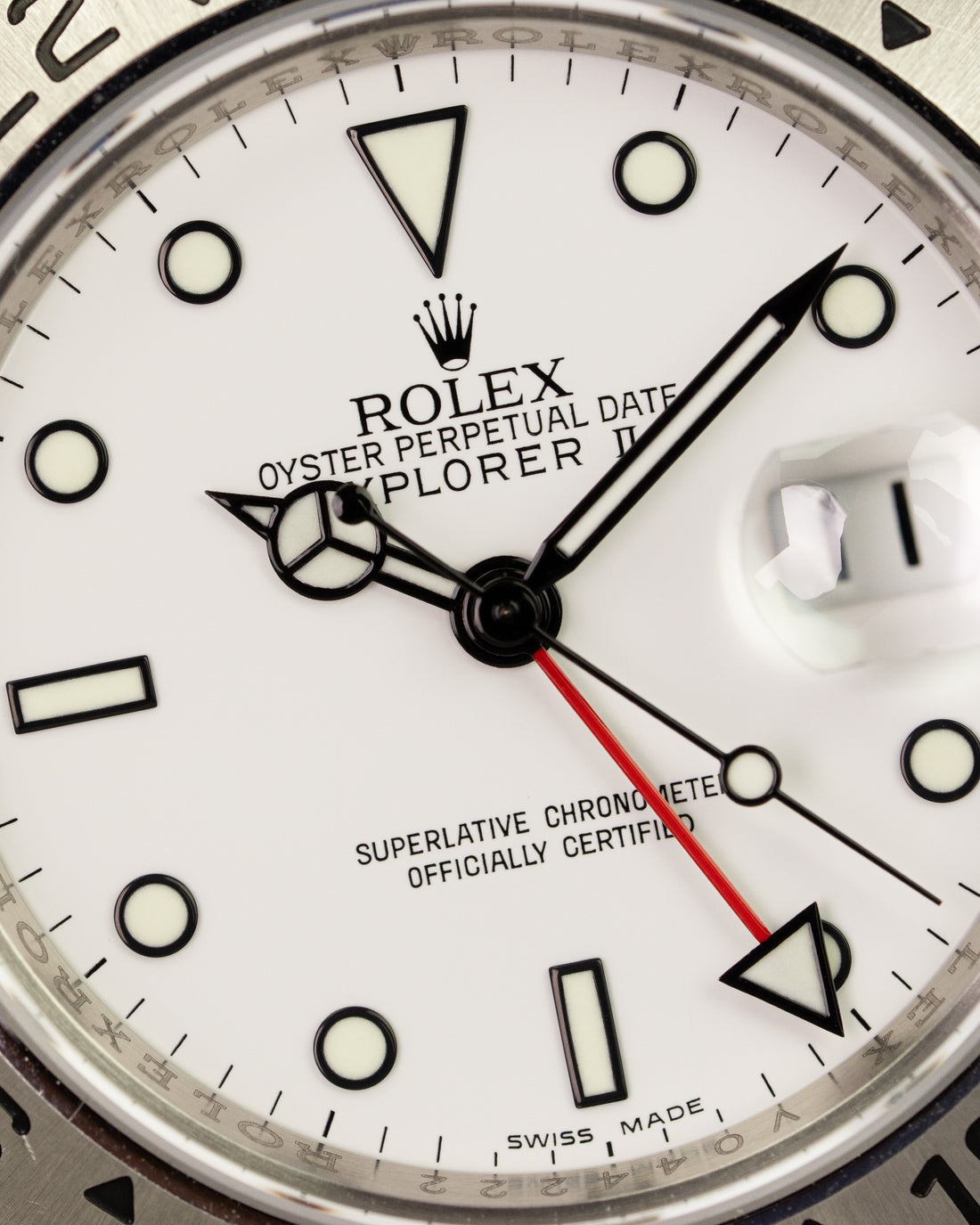 Rolex Explorer II Ref.16570 White Dial (Full-Set)