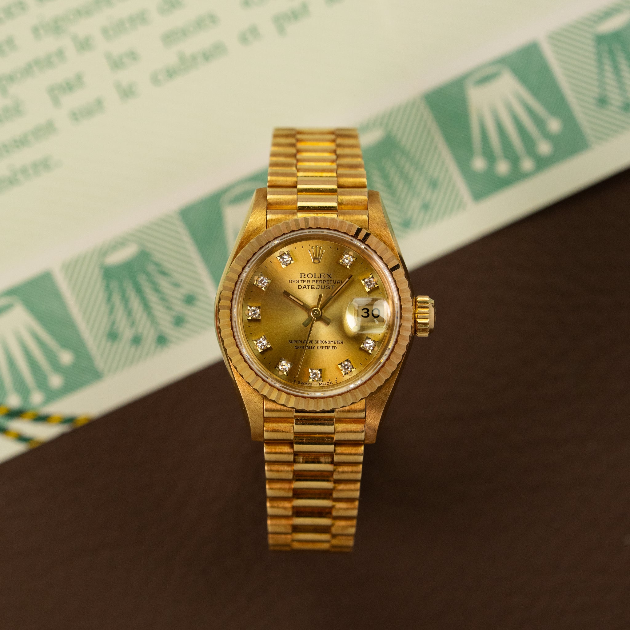 Rolex Lady-Datejust Ref.69178 Papers