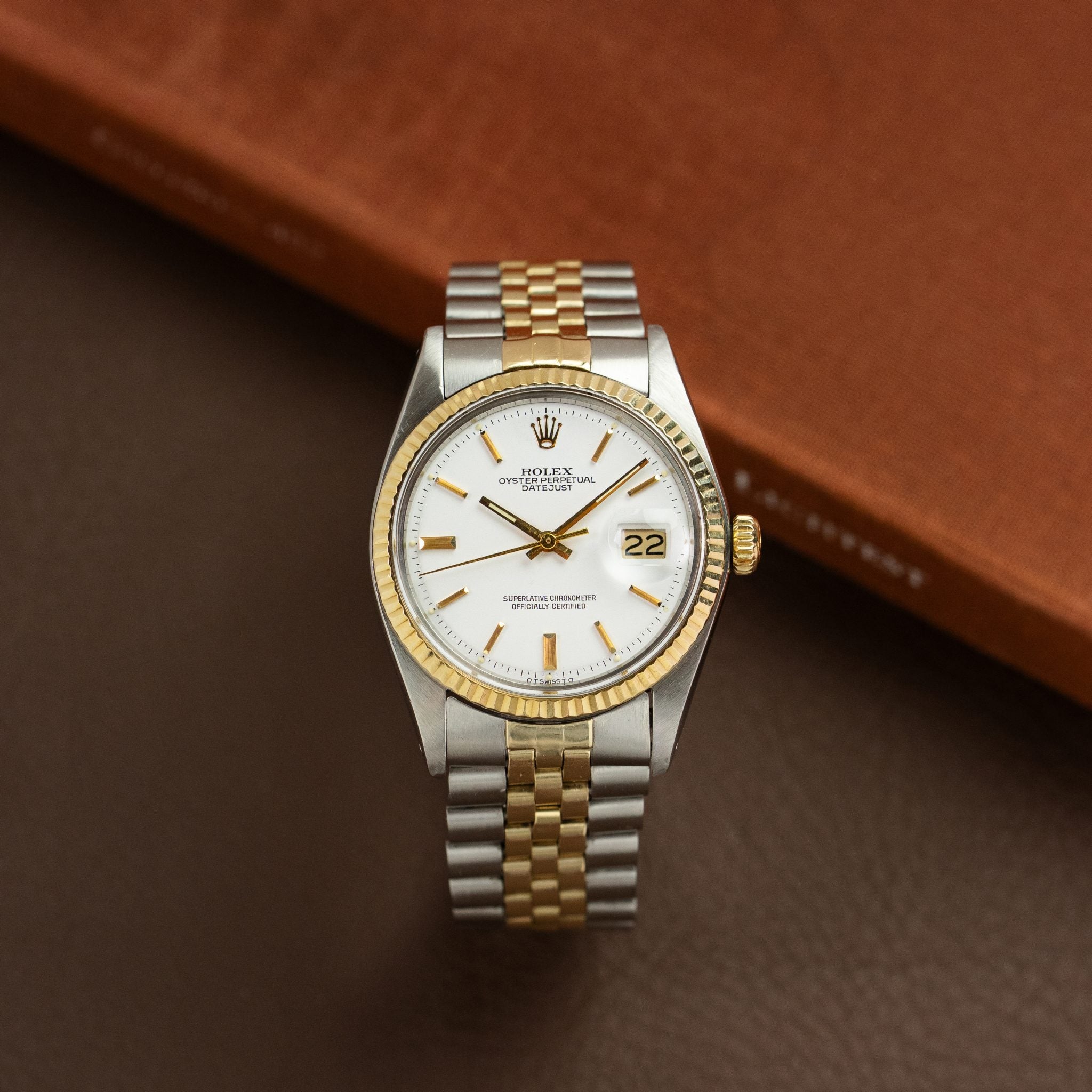 Rolex Datejust 1601/3 White Sigma Dial