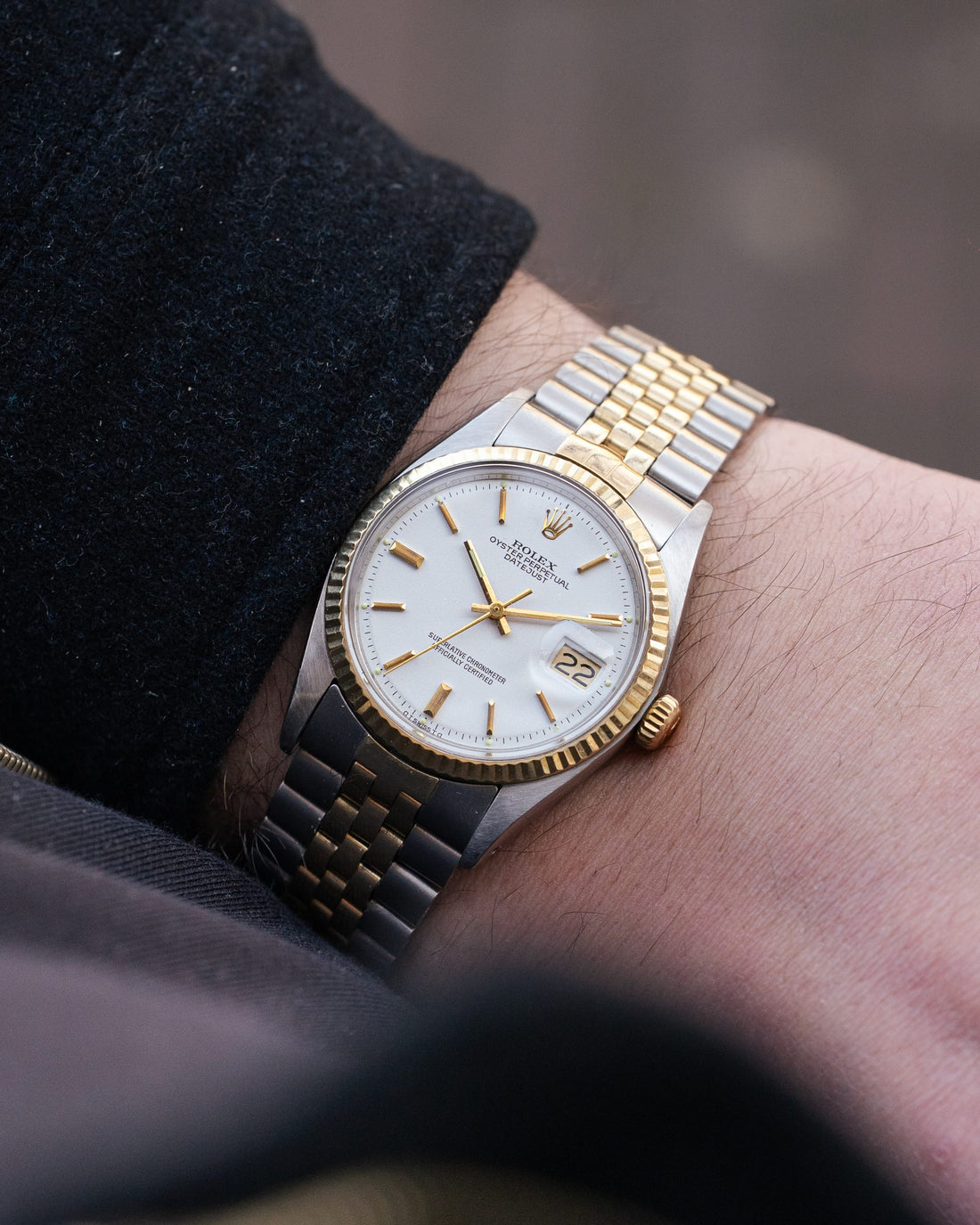 Rolex Datejust 1601/3 White Sigma Dial