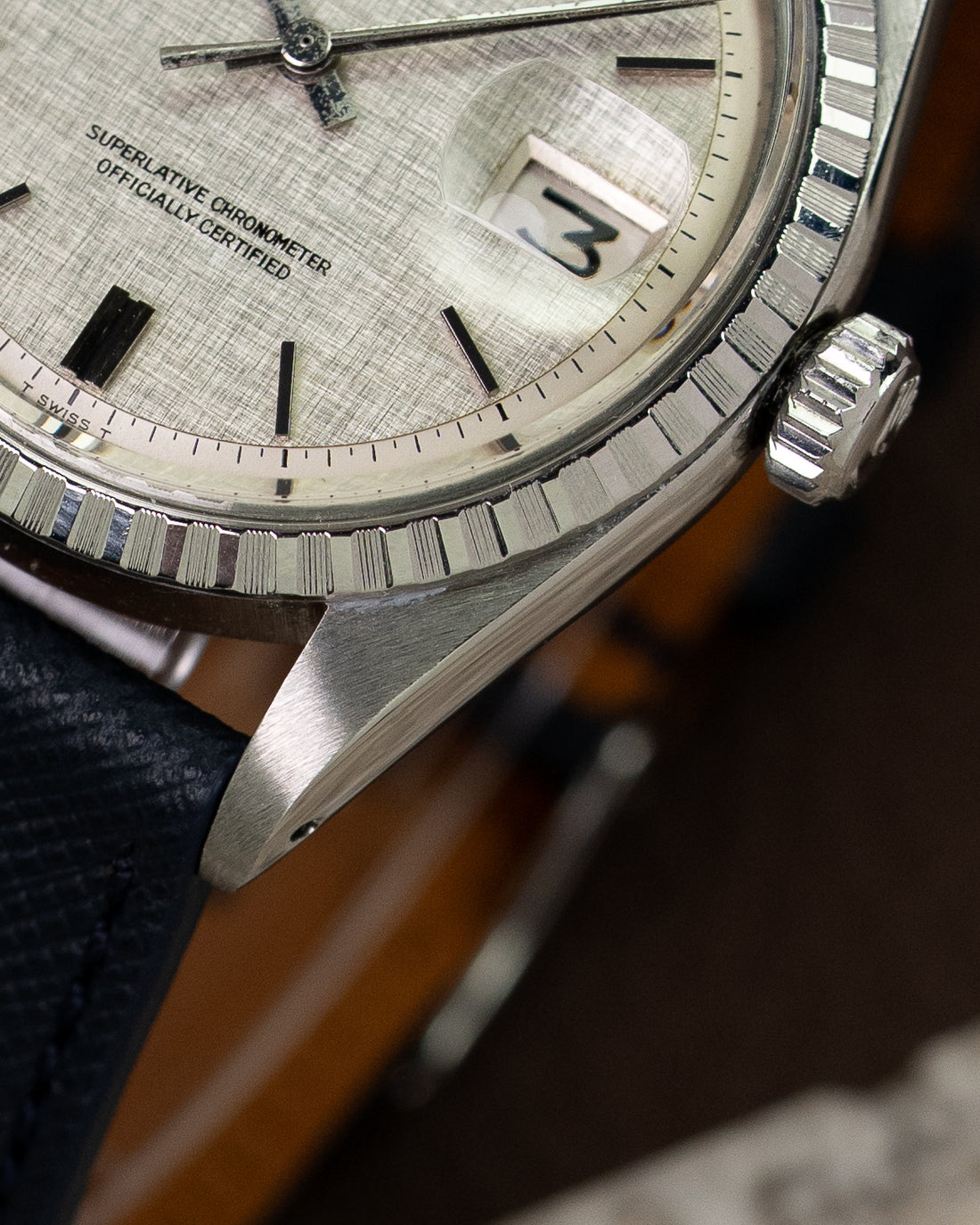 Rolex Datejust 1603 Silver 'Linen'