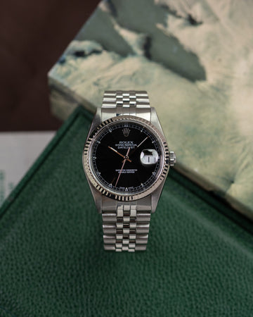 Rolex Datejust 16234 Black Full-Set