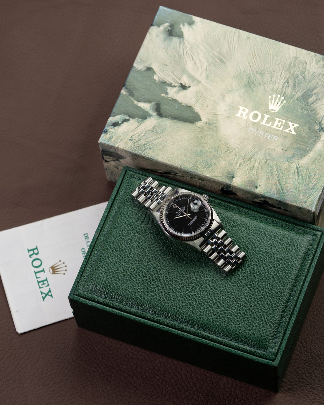 Rolex Datejust 16234 Black Full-Set