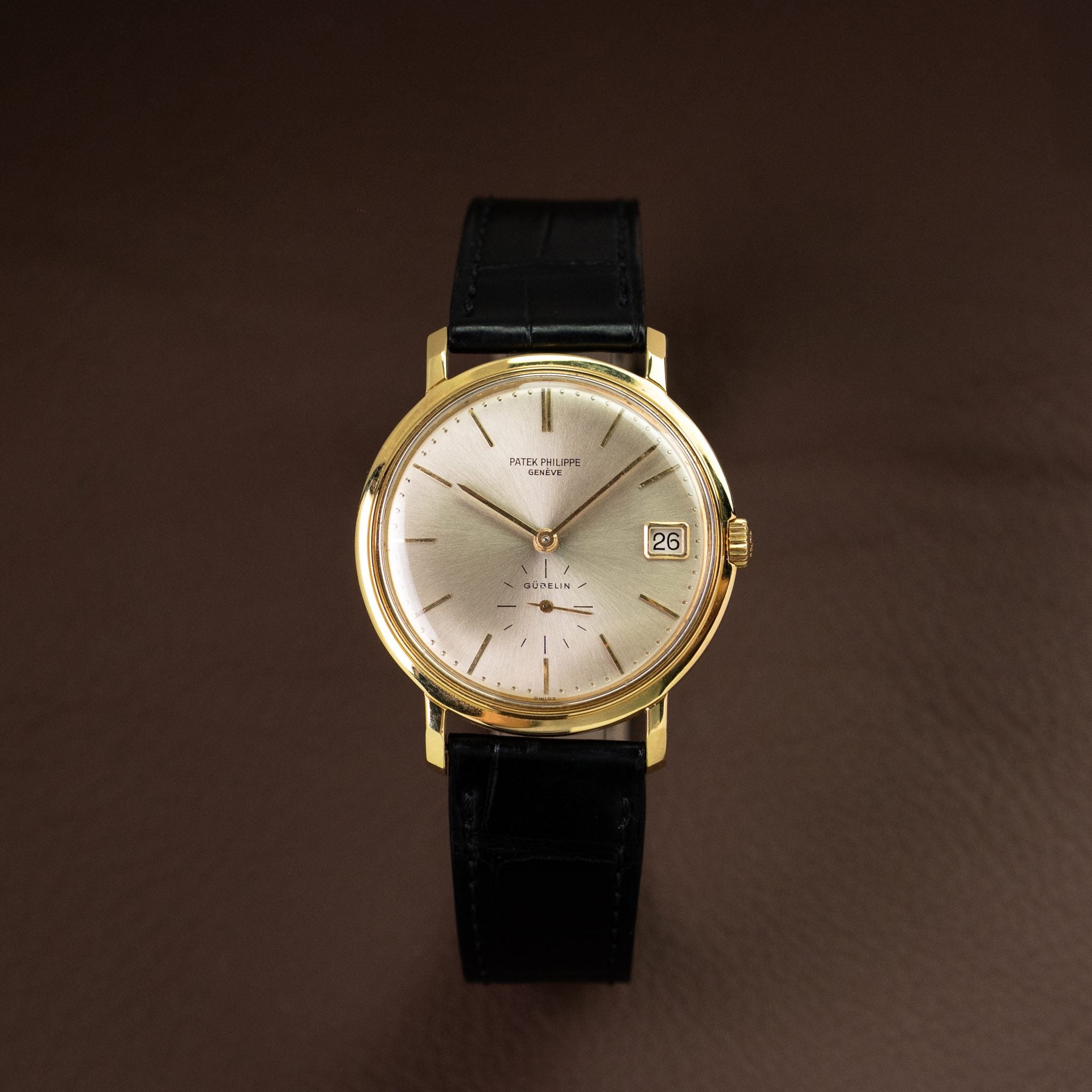 Patek Philippe Calatrava Double Signed Gübelin 3445