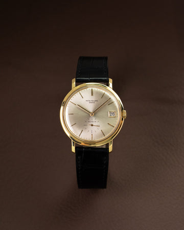 Patek Philippe Calatrava Double Signed Gübelin 3445