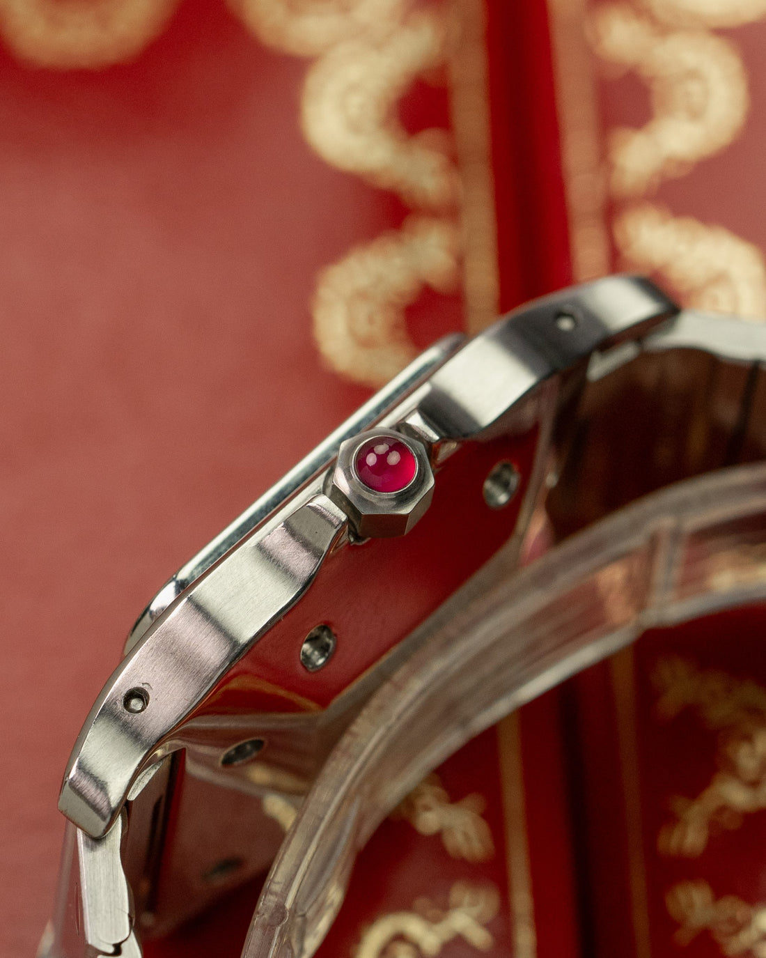 Cartier Santos 2960 'Burgundy'